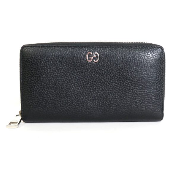 Gucci Zip Around Long Wallet Black Online