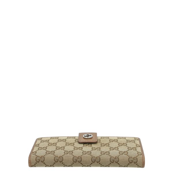 Gucci Bicolor GG Interlocking G Flap Wallet Online