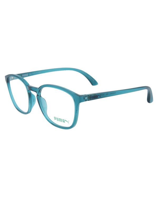 Puma Mens Round Oval Green Green Transparent Fashion Designer Eyewear Online Hot Sale