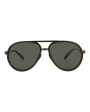 Gucci Mens Aviator Brown Ruthenium Grey Fashion Designer Eyewear Online Sale