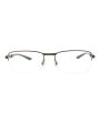 Puma Mens Square Rectangle Ruthenium Ruthenium Transparent Fashion Designer Eyewear Supply