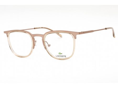 Lacoste  L2803 Rose Gold Eyeglasses Hot on Sale