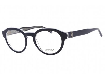 Guess  GU2762 Round Eyeglasses for Men in Black Supply