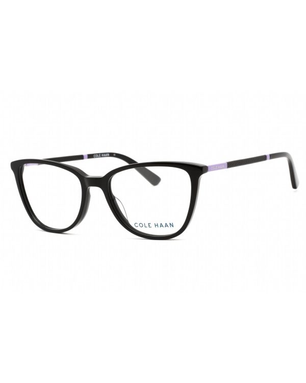 COLE HAAN  CH5001 CatEye Eyeglasses for Women Black Supply