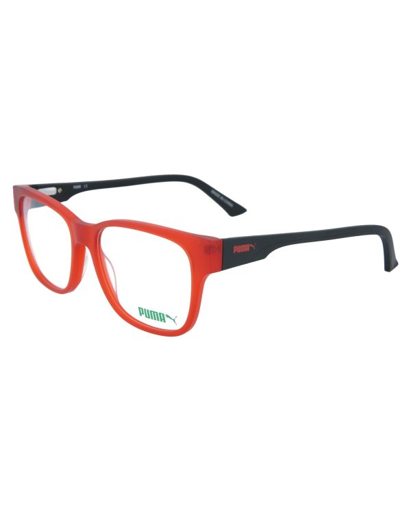 Puma Mens Round Oval Red Black Transparent Fashion Designer Eyewear For Discount