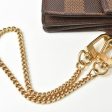 LOUIS VUITTON Wallet Chain  Long Portefeuille Accordeon Damier N60002 Online Hot Sale