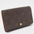 LOUIS VUITTON Monogram Canvas Porte Monnaie Tresor Wallet Online Hot Sale