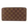 LOUIS VUITTON N41661 Zippy Damier Ebene Long Wallet Canvas Women s Online