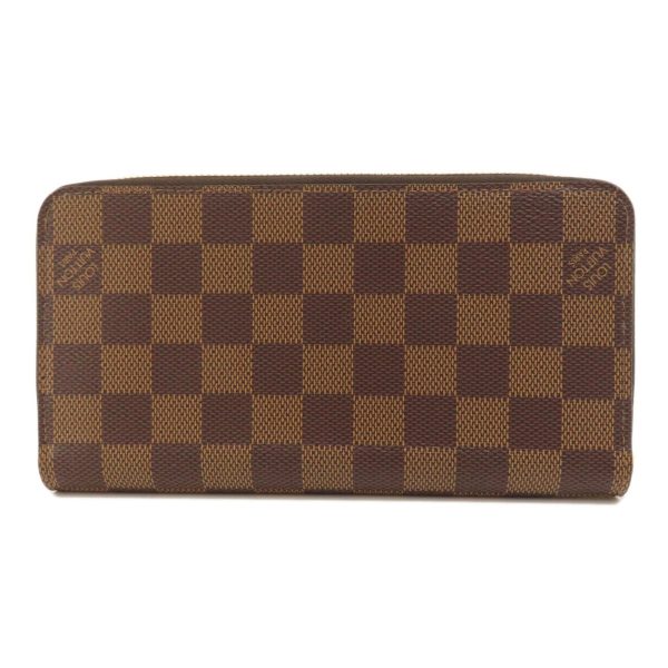 LOUIS VUITTON N41661 Zippy Damier Ebene Long Wallet Canvas Women s Online