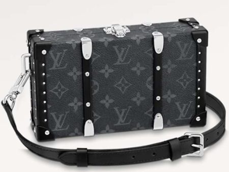 Louis Vuitton LV Unisex Neo Wallet Trunk Black Monogram Eclipse Coated Canvas For Discount