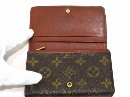 LOUIS VUITTON Monogram Portomonevier Tresor M61730 Bifold Wallet Unisex Online Hot Sale