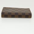 LOUIS VUITTON Damier Ebene Portefeuille Tresor Bifold Wallet N61736 Auth 35558 For Cheap