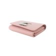 LOUIS VUITTON Twist Pink Epi Leather Compact Wallet Fashion