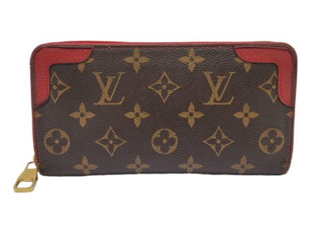 LOUIS VUITTON Monogram Retiro Zippy M61854 M12270 Long Wallet Threes For Discount