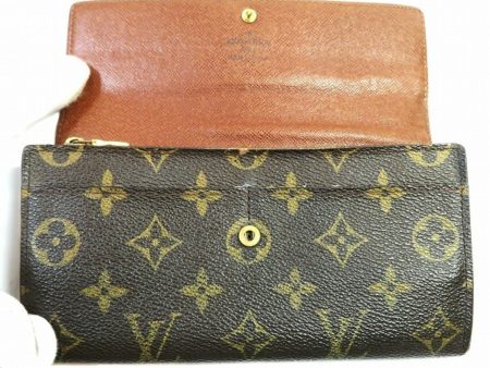 LOUIS VUITTON Monogram Portefeuille Sala M61734 Long Wallet Unisex Sale