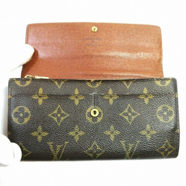 LOUIS VUITTON Monogram Portefeuille Sala M61734 Long Wallet Unisex Sale