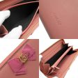 Gucci round wallet double G pink gold leather 435819 Sale