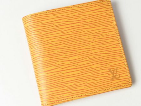 LOUIS VUITTON Wallet Epi Vintage Discontinued  Folding M63549 Tassili Yellow Online Hot Sale