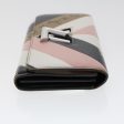 LOUIS VUITTON Monogram Reverse Portefeuille Twist Wallet Pink M64346 Auth 49520 For Discount