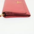 Prada Safiano Leather Chain Wallet Pink  ar6601 Sale