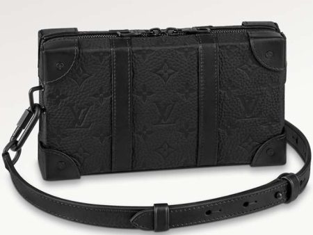 Louis Vuitton LV Unisex Soft Trunk Wearable Wallet Black Taurillon Monogram Leather Discount