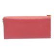 Prada Safiano Leather Chain Wallet Pink  ar6601 Sale