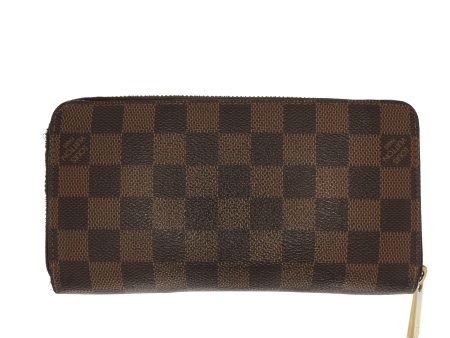 LOUIS VUITTON Wallet in Brown Canvas For Discount