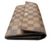 LOUIS VUITTON Portefeuille Sarah long wallet N61734 Damier For Cheap