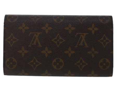 LOUIS VUITTON Monogram Portefeuille International Long Wallet M61217 Auth 49376 Online now