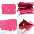 LOUIS VUITTON Portefeuille Lou Bifold Wallet M81472 Pink Online