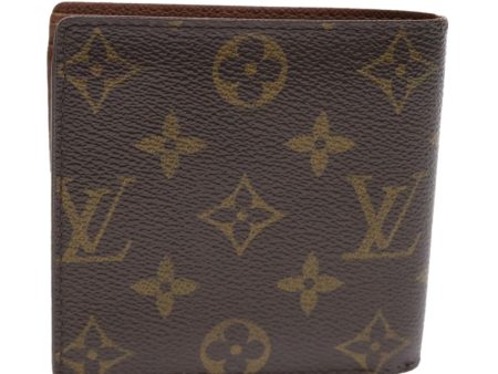 LOUIS VUITTON Monogram Portefeuille Marco Bifold Wallet M61675 LV Auth 50278 Hot on Sale