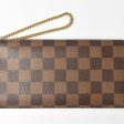 LOUIS VUITTON Wallet Chain  Long Portefeuille Accordeon Damier N60002 Online Hot Sale