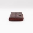 Boy Long Zipped Wallet Burgundy For Sale