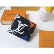 Louis Vuitton Unisex Multiple Wallet LV Graffiti Orange Coated Canvas For Cheap