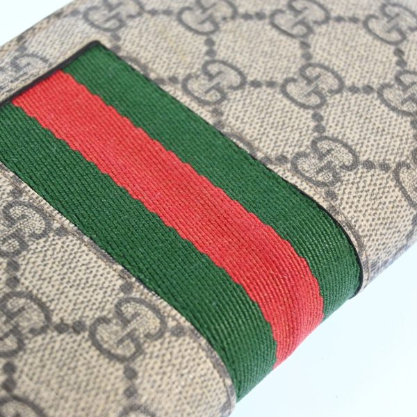 Gucci Sherry Line Zip Roud Long Wallet Discount