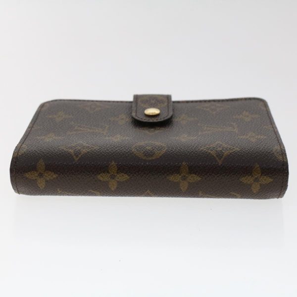 LOUIS VUITTON Monogram Porte Papier Zip Wallet M61207 LV Auth 49468 For Cheap