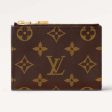 Louis Vuitton Unisex LV Lisa Wallet Iris Purple Monogram Coated Canvas Grained Cowhide Leather Sale