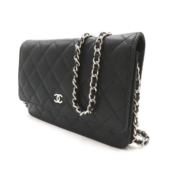 Chanel Matelasse Chain Wallet Leather Shoulder Bag 21359373 in Good condition Online now