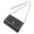 Chanel CC Quilted Chain Around Wallet On Chain  Leather Other AP0674 in Excellent condition Supply