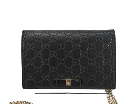 Gucci Gussisima Signature Bow On Wallet Online Sale