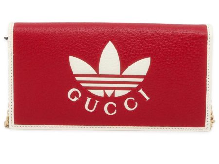 Gucci Adidas Collaboration Chain Wallet Online Hot Sale