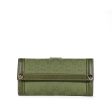 Gucci Women s Wallet GG logo fabric & leather Green 231839 For Discount