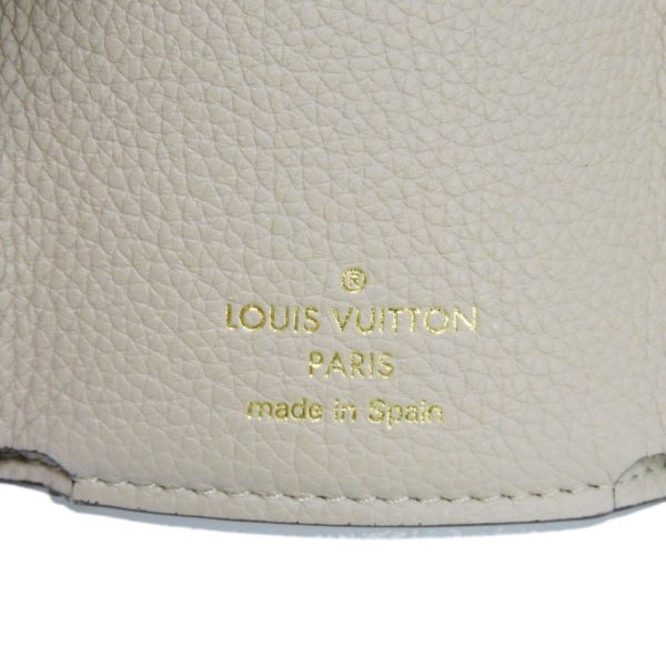 LOUIS VUITTON Trifold Wallet Portefeuille Lock Mini Snap Button Compact LV Logo Greige M69340 Men s Women s Billfold Fashion