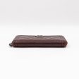 Boy Long Zipped Wallet Burgundy For Sale