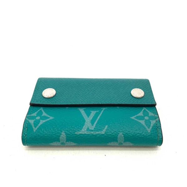 LOUIS VUITTON Wallet Discovery Green Trifold W Women s Men s Taigarama M67626 LOUISVUITTON Online