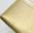 LOUIS VUITTON Zippy Lock Me Japan Limited M63816 Women s Calf Leather Long Wallet [bi-fold] Gold Sale