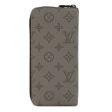 LOUIS VUITTON M81384 Zippy Vertical Monogram Shadow Long Wallet Canvas Men s Online now