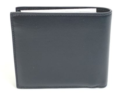 CELINE Folded wallet 10C873DME leather black logo Bi-fold wallet Women Secondhand Online Sale