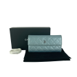 Wallet Patent Blue SHW Online Hot Sale