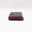 Boy Long Zipped Wallet Burgundy For Sale